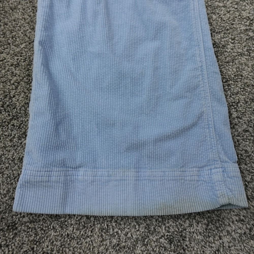 American Eagle Pants Womens 10 Blue Cargo High Rise Baggy Wide Leg Rave Stretch - Picture 5 of 16